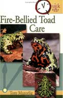 Fire-Bellied Toad Care by Tom Mazorlig